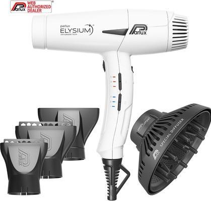 Produktbild Parlux Elysium Magic Compact White Hair Dryer With Diffuser By