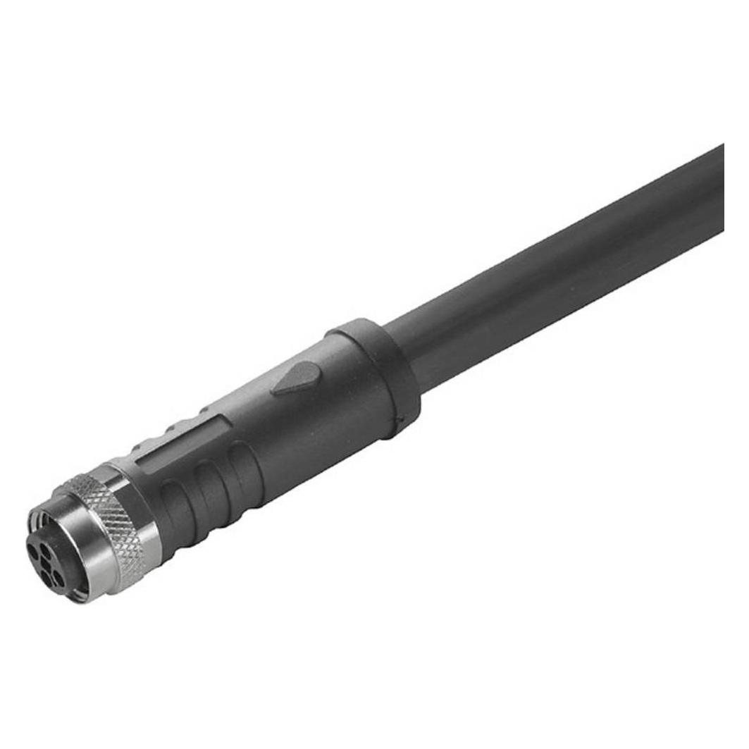 Weidmüller 2050490300 Sensor/actuatorconnector gemonteerd Contactdoos 50,00 m Aantal polen 4, Kabels + Stekkers, Zwart