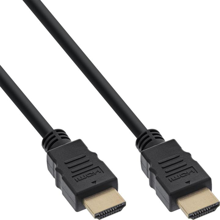 Actual product image InLine Bulk pack of 35 ® HDMI cables, HDMI High Speed with Ethernet, male / male, black, 2.5m (2.50 m, HDMI, 2.0)