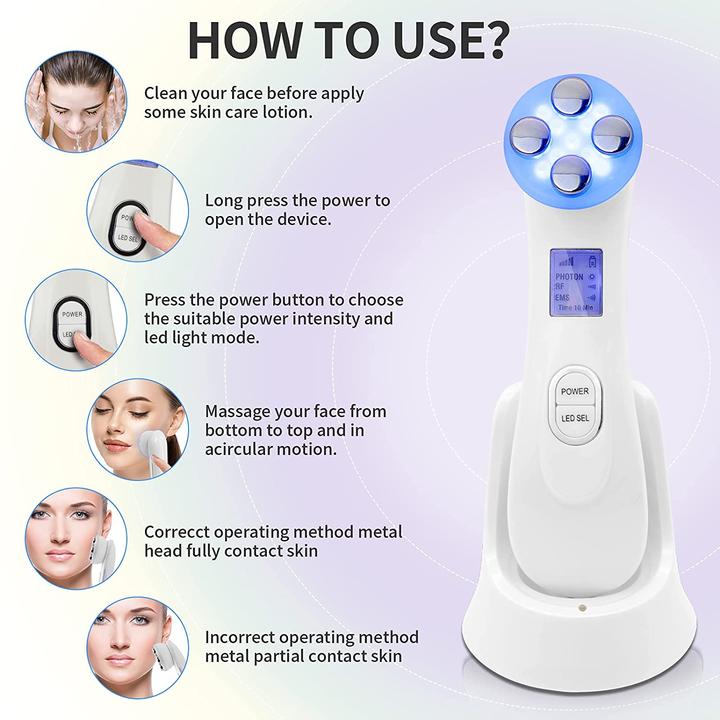 Actual product image Yisemeya Facial massage