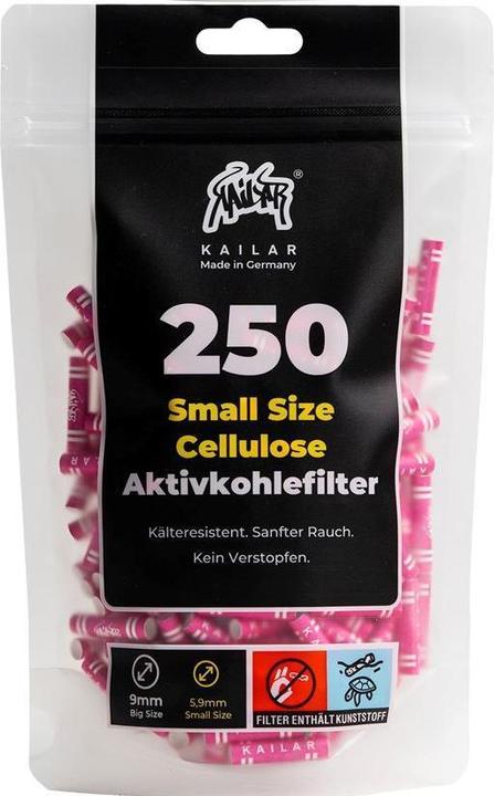 Produktbild Kailar 250 Cellulose Slim Hybrid Aktivkohlefilter - pink