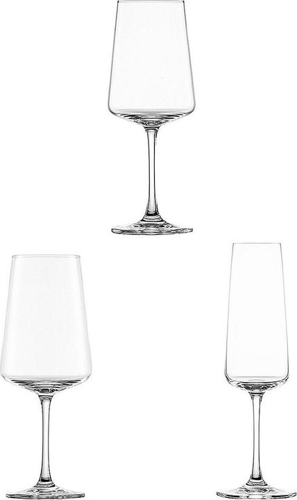 Actual product image Schott Zwiesel Mio Vino glass set (38 cl, 12 Glasses, Red wine glasses, White wine glasses)