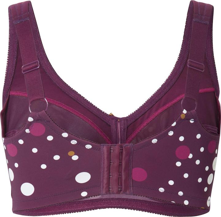 Image du produit Ulla Popken Soutien-gorge de maintien, sans armatures, motif à pois - bonnet C-H (85 E)