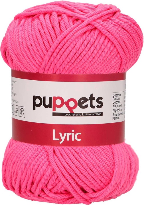 Fil à crocheter Puppets Lyric (70 m)