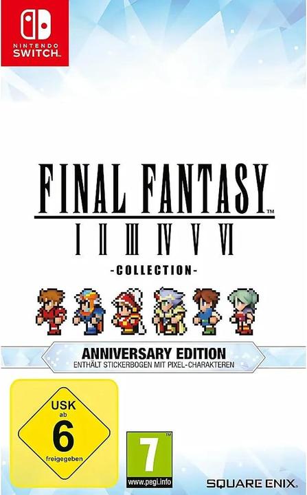 Immagine prodotto Square Enix Final Fantasy I-Vi Collection Anniversary Edition (Switch, DE)