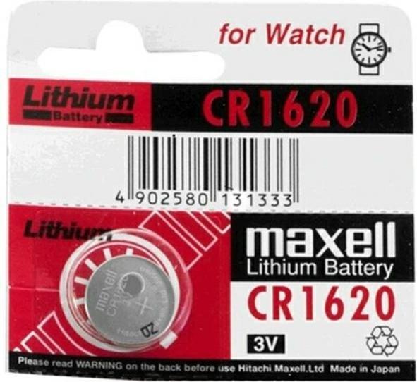 Immagine prodotto Maxell Batteria al litio (5 pz., CR1620, 80 mAh)