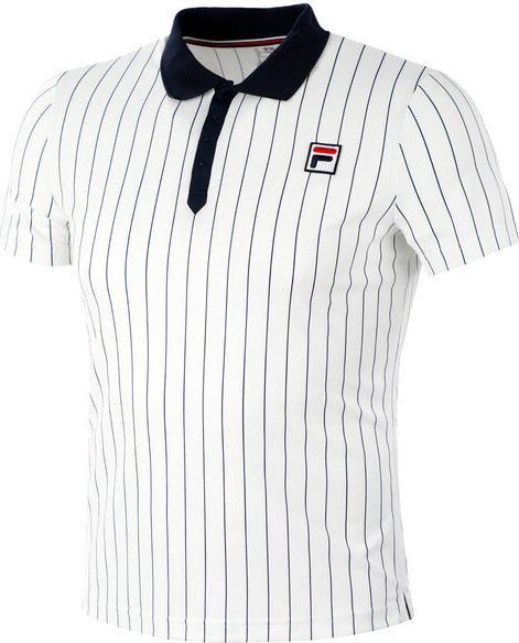 Actual product image FILA Polo Stripes Bjorn 2021 White Man (S)