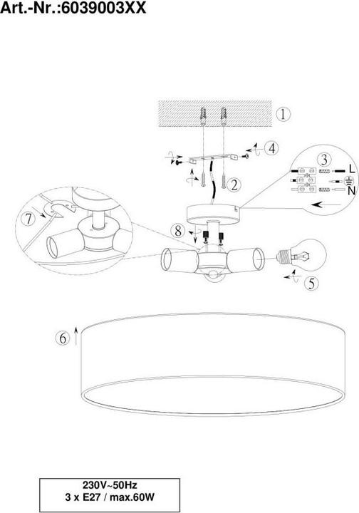 Produktbild Trio Hotel (E27)