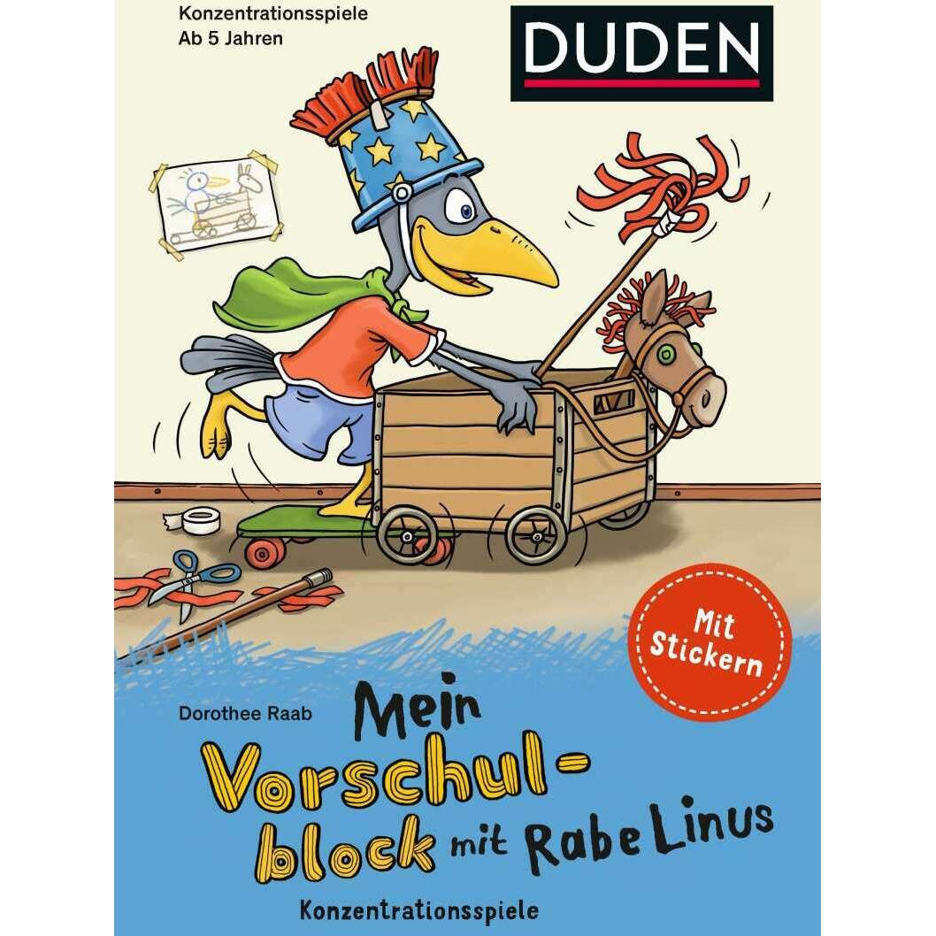 Mein Vorschulblock mit Rabe Linus (2), Schulbücher von Dorothee Raab