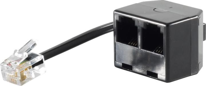 Shiverpeaks S/CONN maximum connectivity adapter modular connector western plug 6/4 to 2 western coupler...