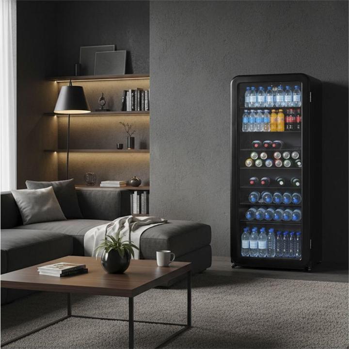 Produktbild Kibernetik FSP GK208 Getränkekühlschrank schwarz (208 l)