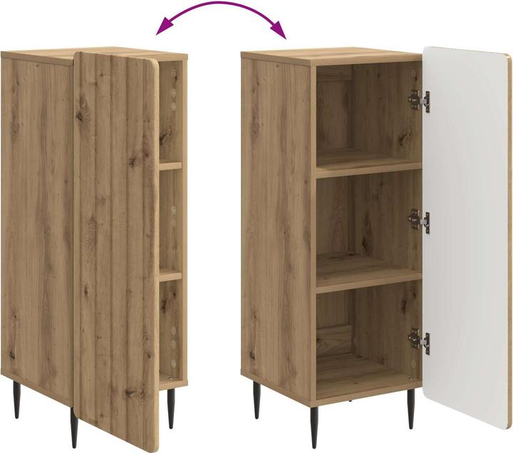 Actual product image vidaXL Sideboard-Aufbewahrung (33 x 34.50 x 92 cm)