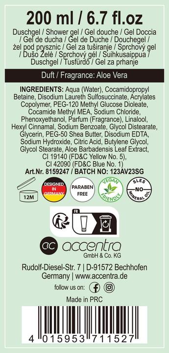 Produktbild Accentra Duschgel HOME SPA (200 ml)