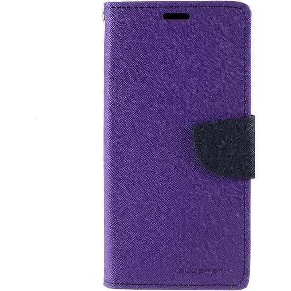Goospery Fancy Diary Series (Samsung Galaxy Note 10), Smartphone Hülle, Blau, Violett