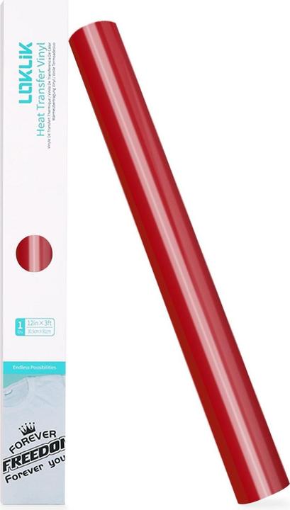 Produktbild Loklik Heat Transfer Vinyl Basic - Rot