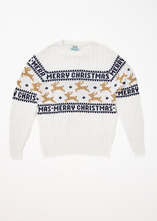 Produktbild Christmas Sweats The White Elegant Christmas Sweater (XS)
