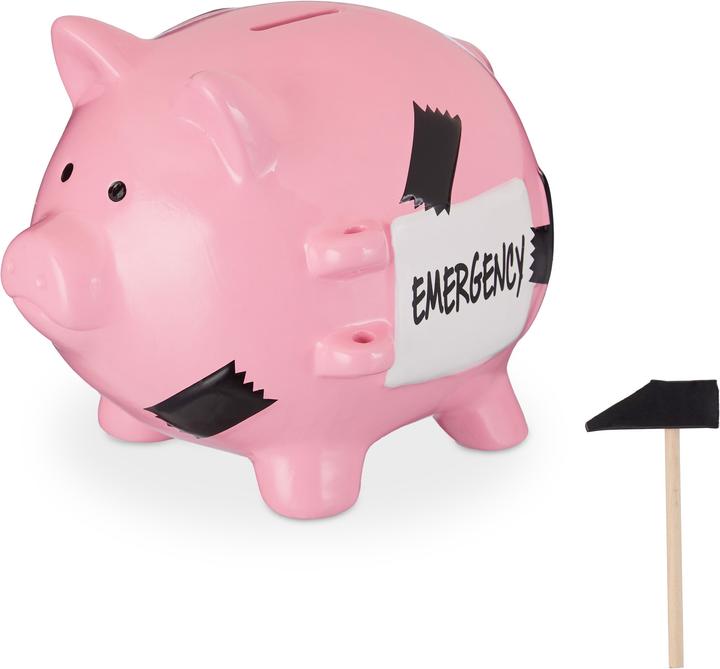 Immagine prodotto Relaxdays Salvadanaio (15,5 x 20 x 14,5 cm)