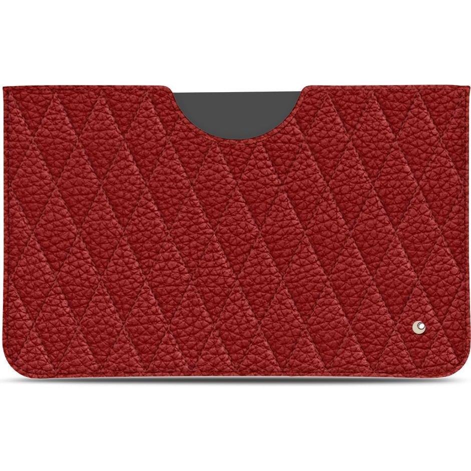 Noreve Lederschutzhülle (iPad 10.2 2019), Tablet Hülle, Rot