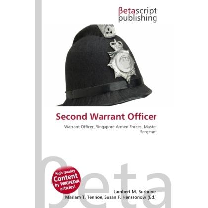 Second Warrant Officer, Fachbücher