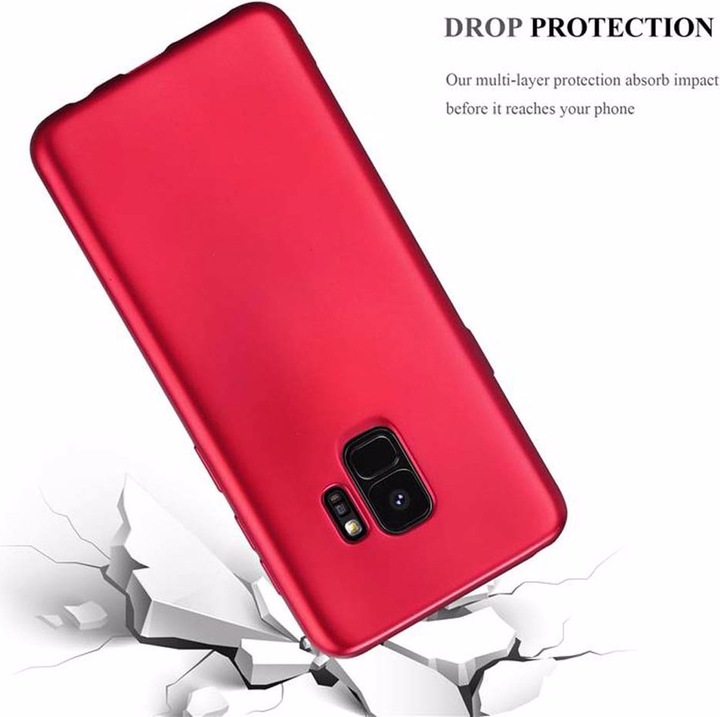 Produktbild Cadorabo TPU Matt Metallic Cover (Samsung Galaxy S9+)