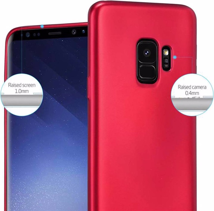 Produktbild Cadorabo TPU Matt Metallic Cover (Samsung Galaxy S9+)