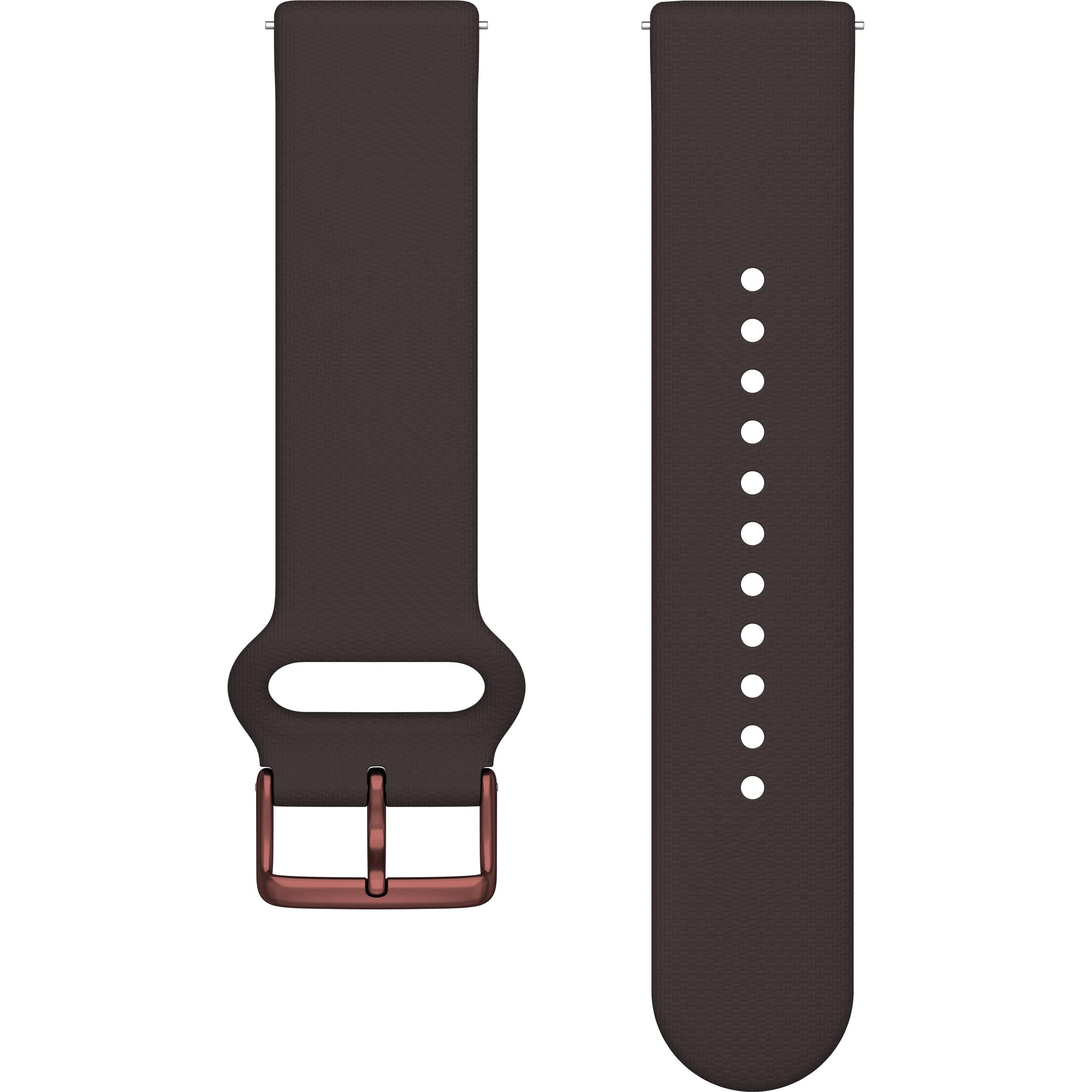 Polar Armband (20 mm, Silikon, Polar Unite, Polar Ignite 2, Polar Ignite 3), Uhrenarmband, Braun