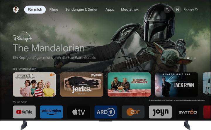 Actual product image TCL 85C855 (85", Mini-LED, 4K, 2024)