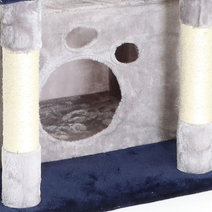 Immagine prodotto Fudajo Graffiatoio (134 cm, Grigio chiaro)