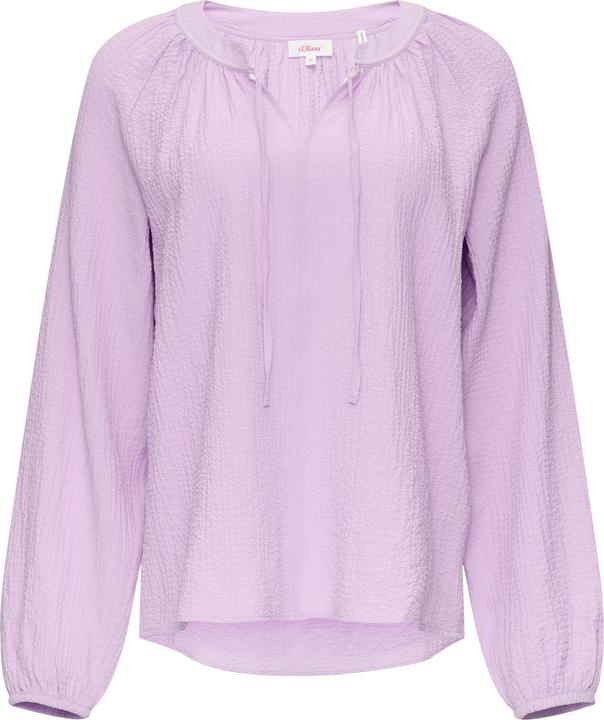Produktbild s.Oliver Bluse Strukturierte Bluse mit Raffdetails (36)