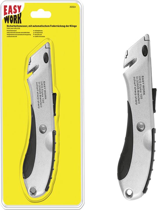 Actual product image Easy Work Safety blade knife