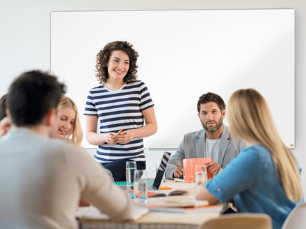 Actual product image Nobo Magnetic whiteboard Impression Pro 120 cm x 180 cm (180 x 120 cm)