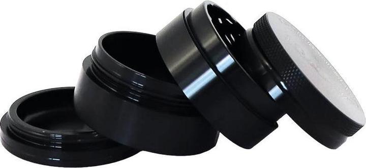 Actual product image RAW HAMMERCRAFT X Aluminium Grinder S Black 4parts 50mm