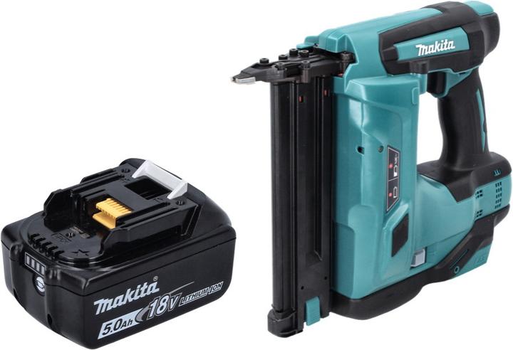 Produktbild Makita DBN 500 T1 Akku Stauchkopfnagler 18 V 15-50 mm + 1x Akku 5,0 Ah - ohne Ladegerät