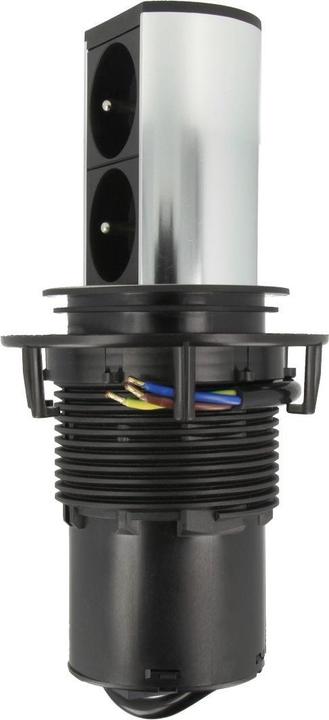 Actual product image Bachmann ELEVATOR power strip, 2 x UTE FR (2 x, CEE 7/5, 2 m)