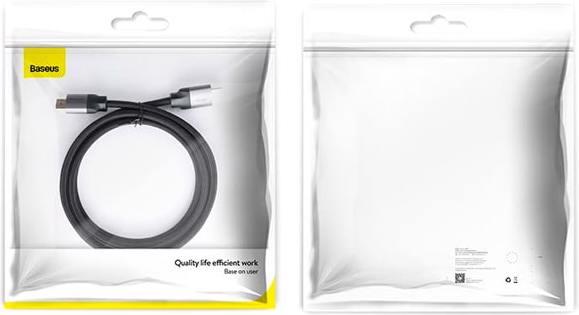 Produktbild Baseus Enjoyment Series 4KHD Male To 4KHD Male Adapter Cable 5m Dark gray (5 m, HDMI, 2.0)