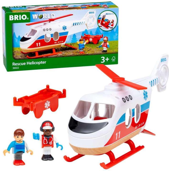Actual product image Brio Rescue Helicopter