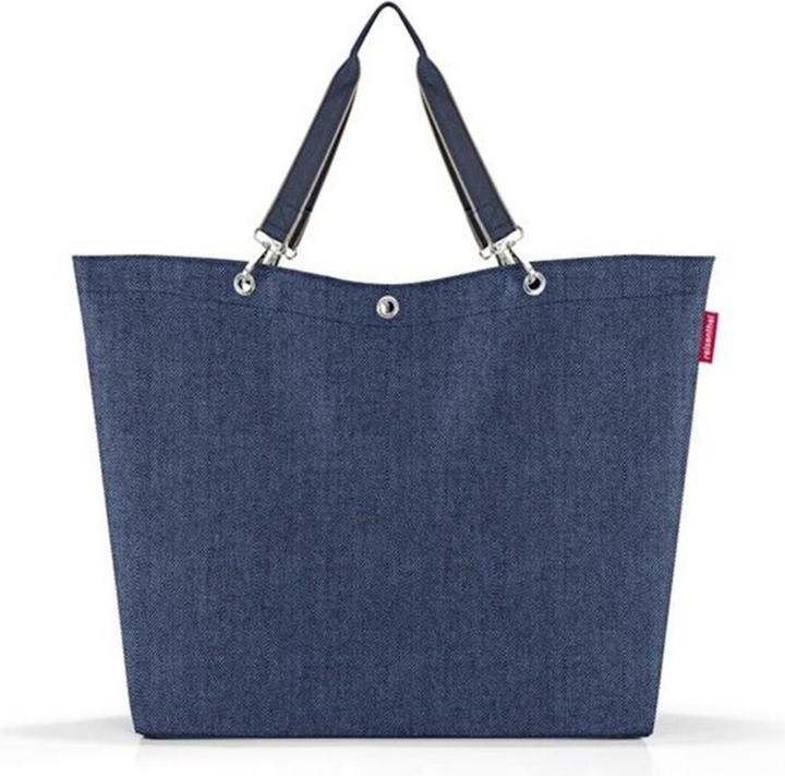 Image du produit reisenthel Sac Classic Shopper XL Herringbone Bleu foncé