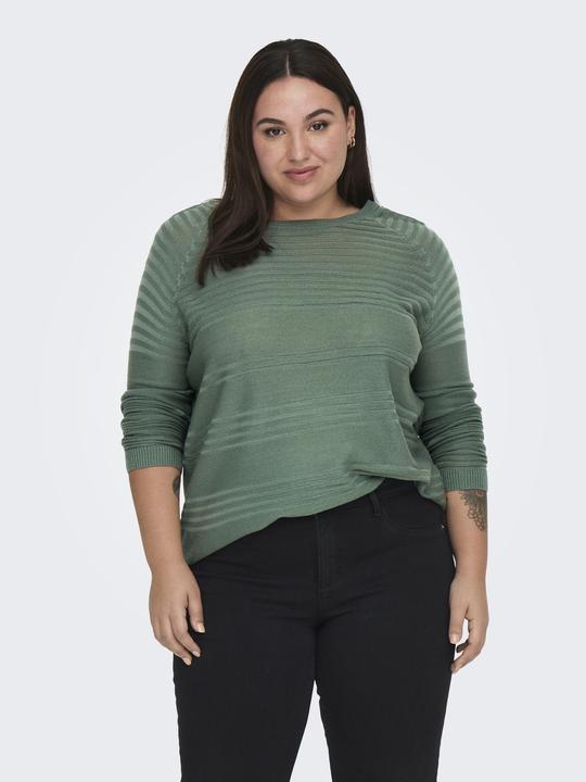 Actual product image Only Curvy patterned knit jumper (54, XL)