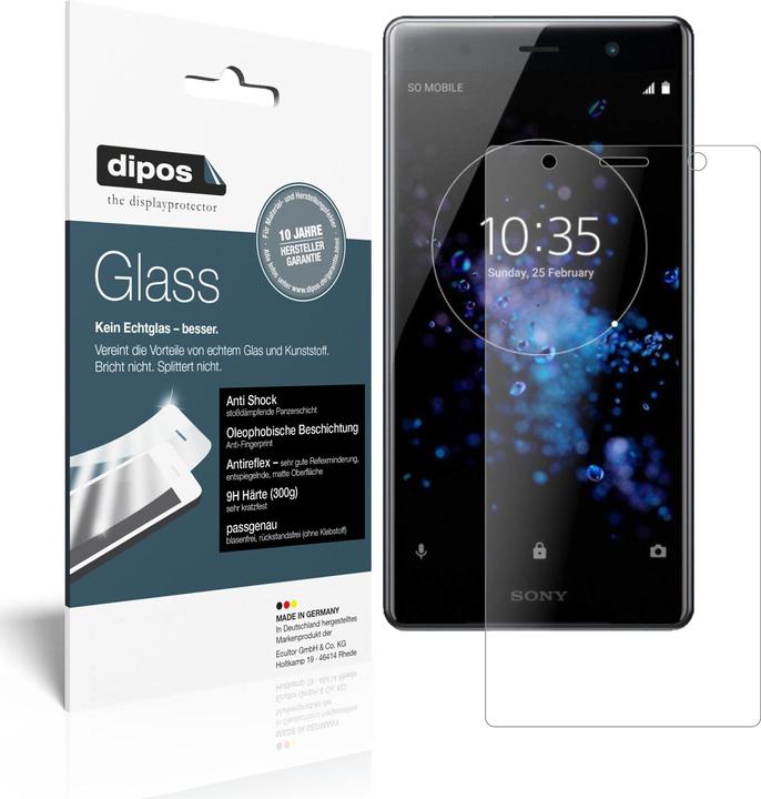 Brotect Pellicola AirGlass Opaca Per Sony Xperia XZ2 – Anti-Riflesso, Durezza 9H, Made In Germany - 4