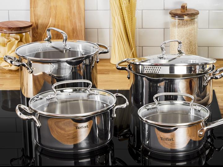 Productafbeelding Tefal Duetto+ Set (Kookpotten en pannenset, Roestvrij staal)