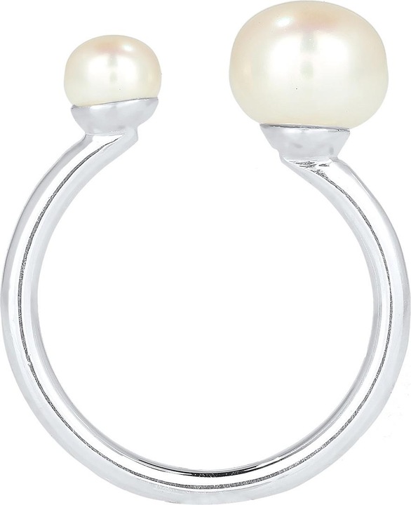 Produktbild Elli Ring Süsswasserzuchtperle Modern 925 Silber (925 Silber)