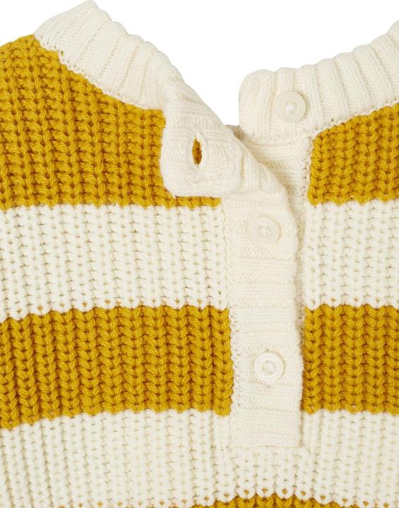 Produktbild Vertbaudet Baby Streifenpullover mit Frottee-Buchstabe (98)