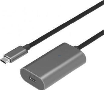 Exertis Connect USB 3.1 Verlängerungskabel mit Verstärker Type-C(TM) (5 m, USB 3.1, 5 W)