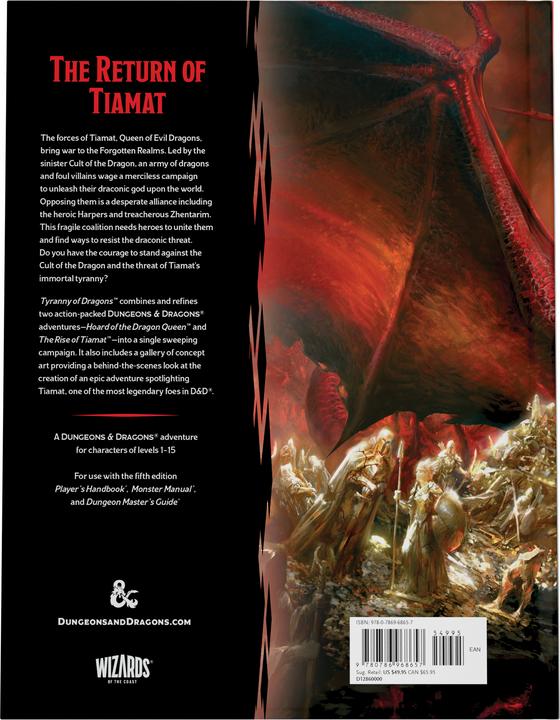 Produktbild Wizards of the Coast Dungeons & Dragons - Tyranny Of Dragons - Englisch (Englisch)