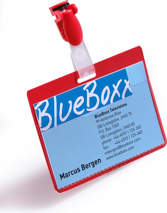 Produktbild Durable Namensschilder mit Clip