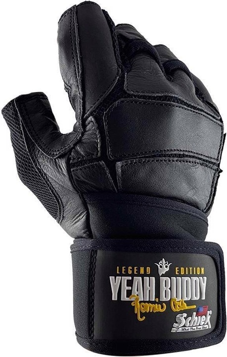 Immagine prodotto Schiek Ronnie Coleman guanti da sollevamento in pelle nera (M)