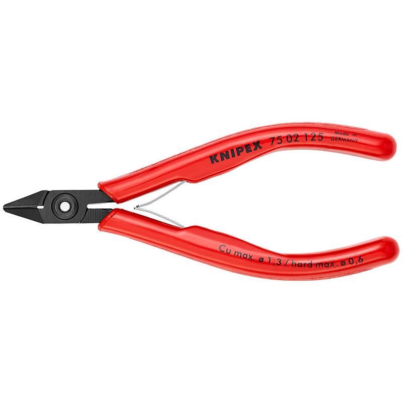Knipex, Bolzenschneider + Seitenschneider, Seitenschneider 75 02 125 (125 mm)