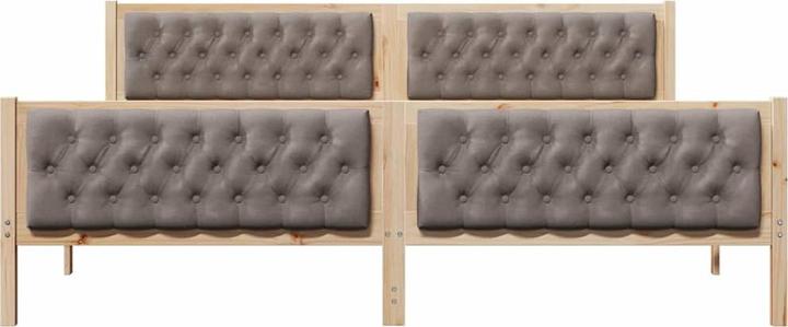 Produktbild vidaXL Modernes Bett (200 x 200 cm)