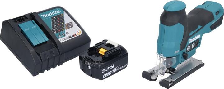 Produktbild Makita DJV 185 RM1 Akku PendelhubstichsÃ¤ge 18 V Brushless + 1x Akku 4,0 Ah + LadegerÃ¤t