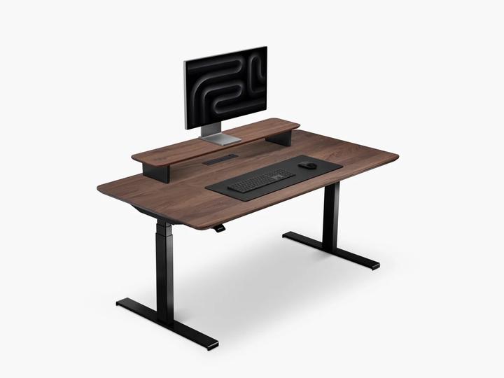Actual product image Balolo Desk Cockpit Nussbaum (Massiv) Schreibtisch